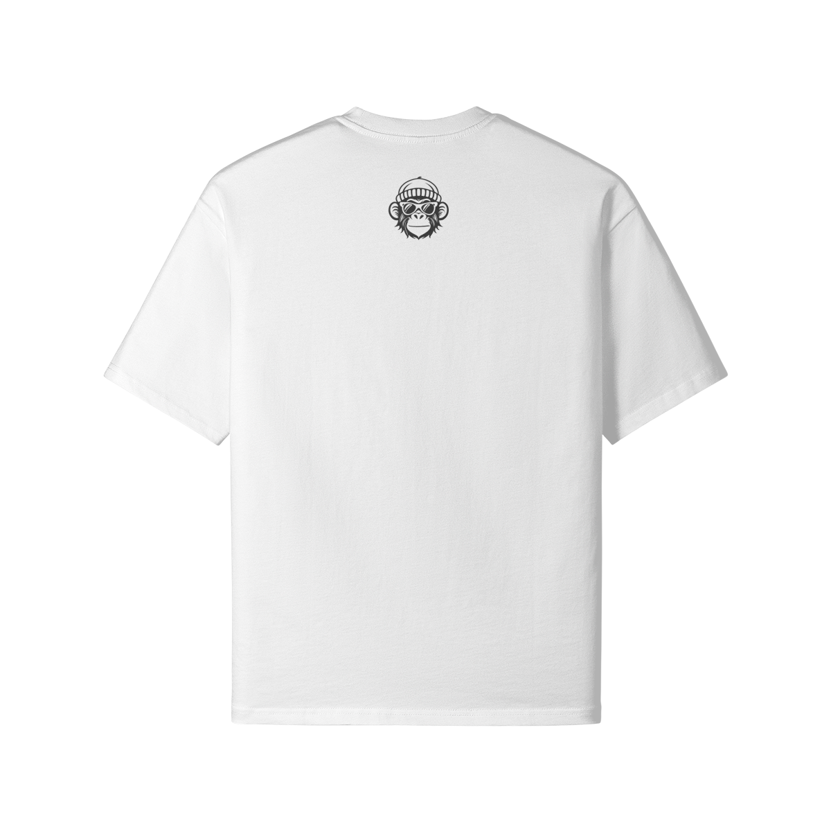 CAMISETA CORTE CUADRADO OVERSIZE UNISEX 240 G BLANCA